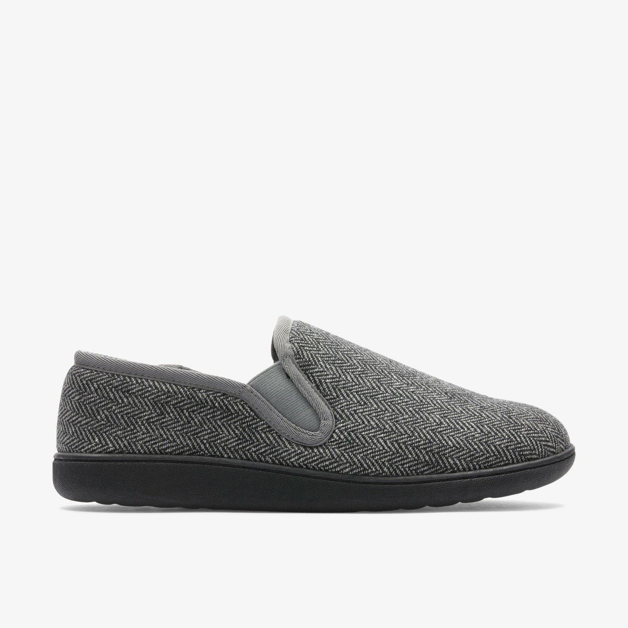 King Ease Dark Grey Interest Clarks Men