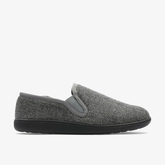 King Ease Dark Grey Interest Clarks Men