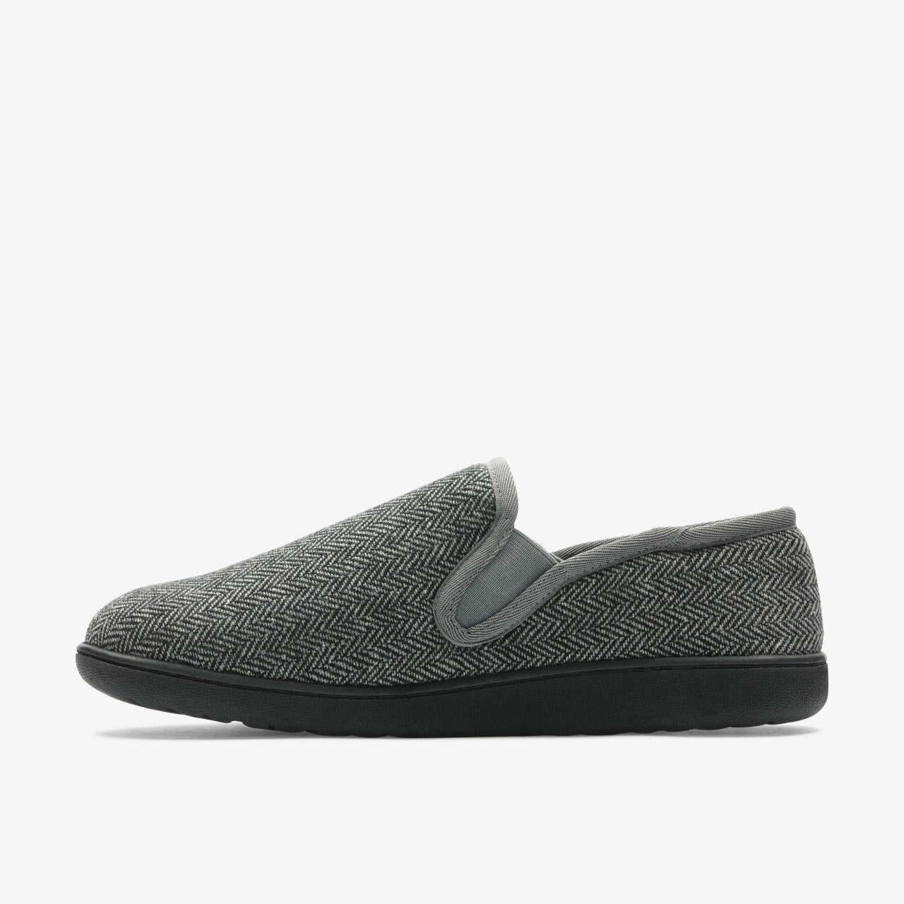 King Ease Dark Grey Interest Clarks Men