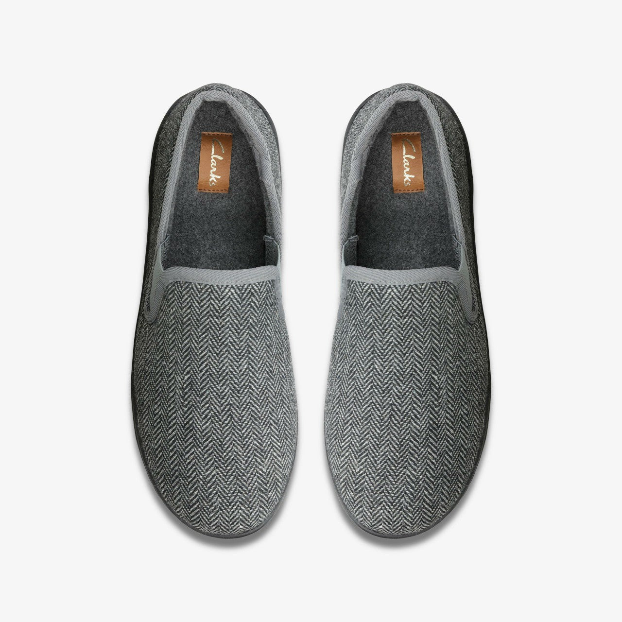 King Ease Dark Grey Interest Clarks Men