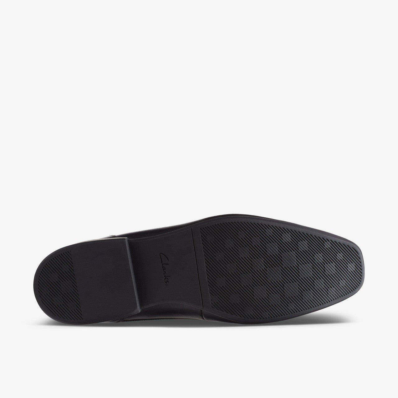 Sidton Lace Black Leather Clarks Men