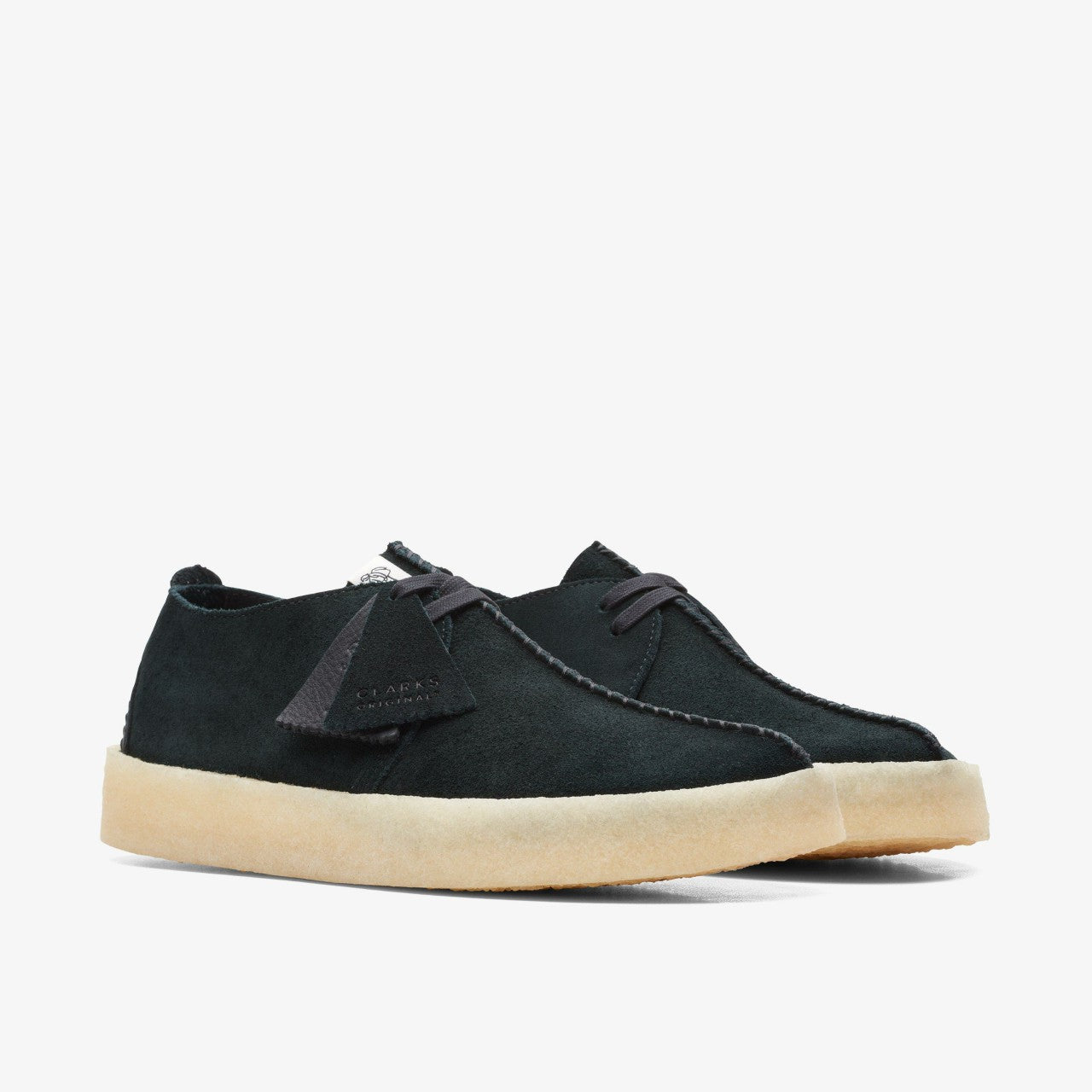 Trek Cup Black Suede Clarks Men