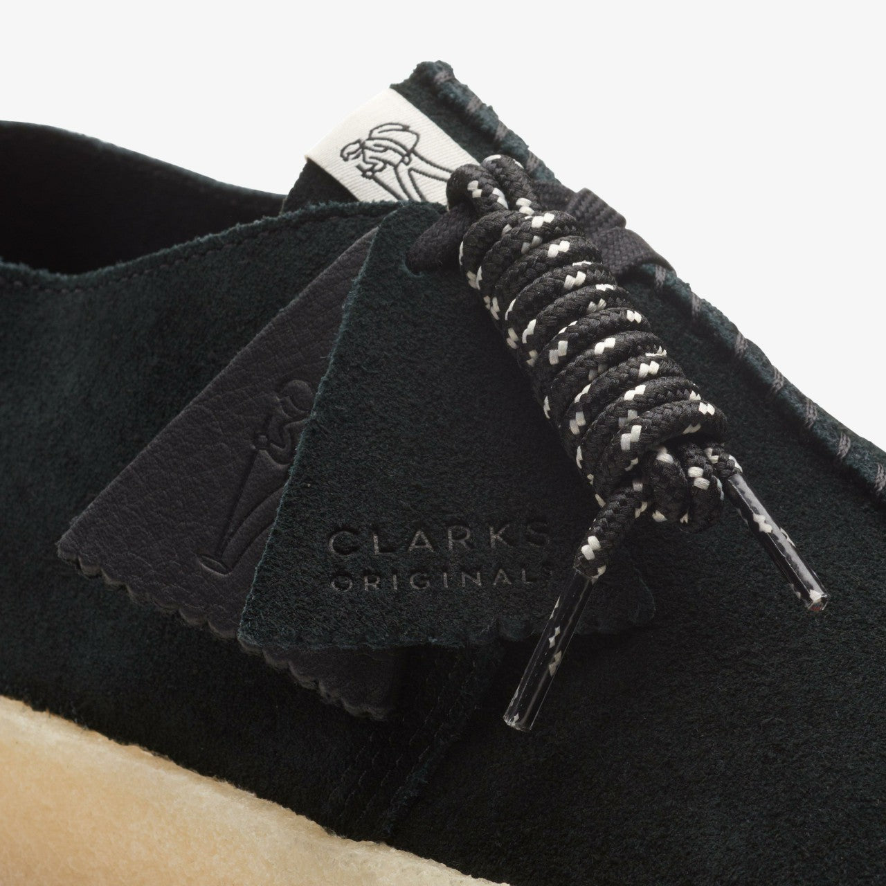 Trek Cup Black Suede Clarks Men