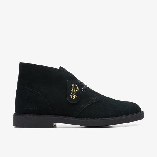 Desert Boot Evo Black Suede Clarks Men
