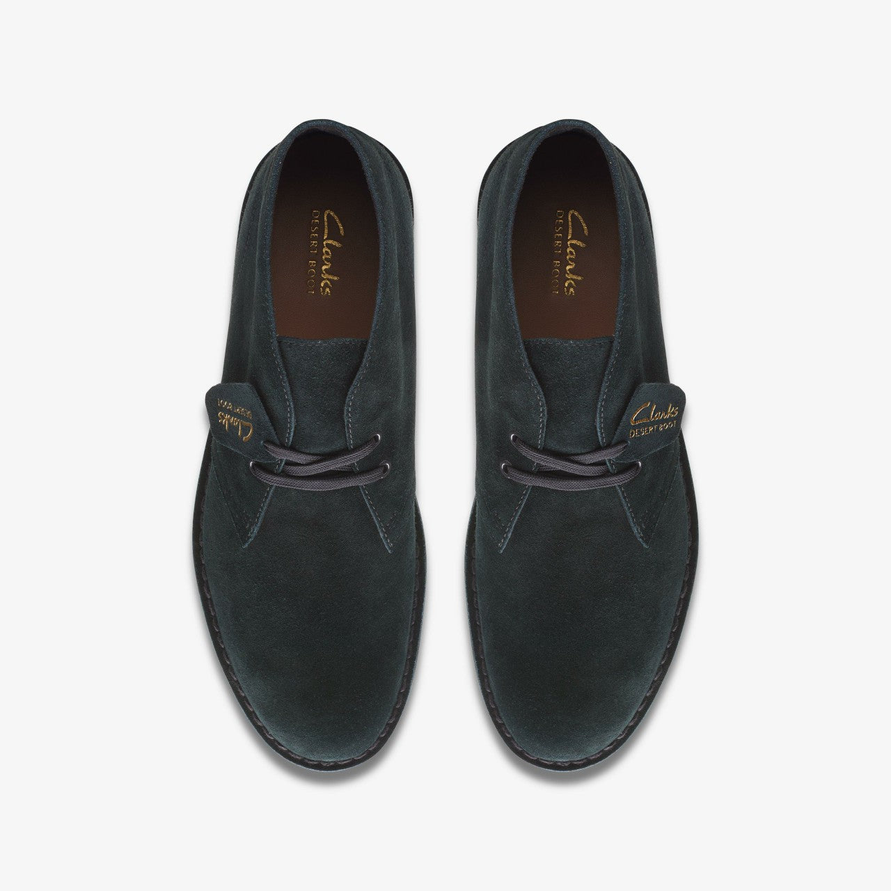 Desert Boot Evo Black Suede Clarks Men