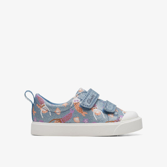 City Bright Toddler Denim Clarks Kids