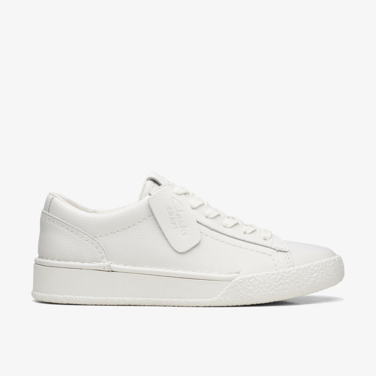 Craft Cup Walk White Leather Clarks Women