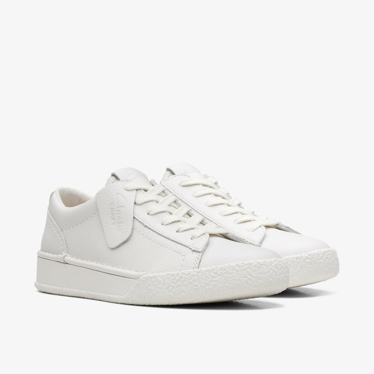 Craft Cup Walk White Leather Clarks Women