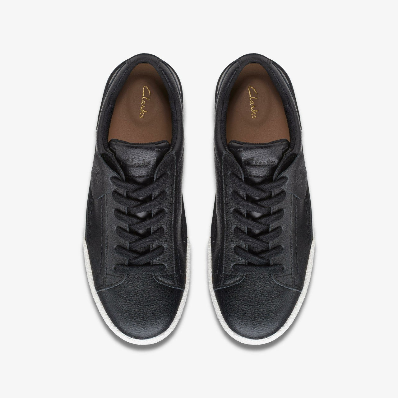 Craft Cup Walk Black Leather Clarks Women