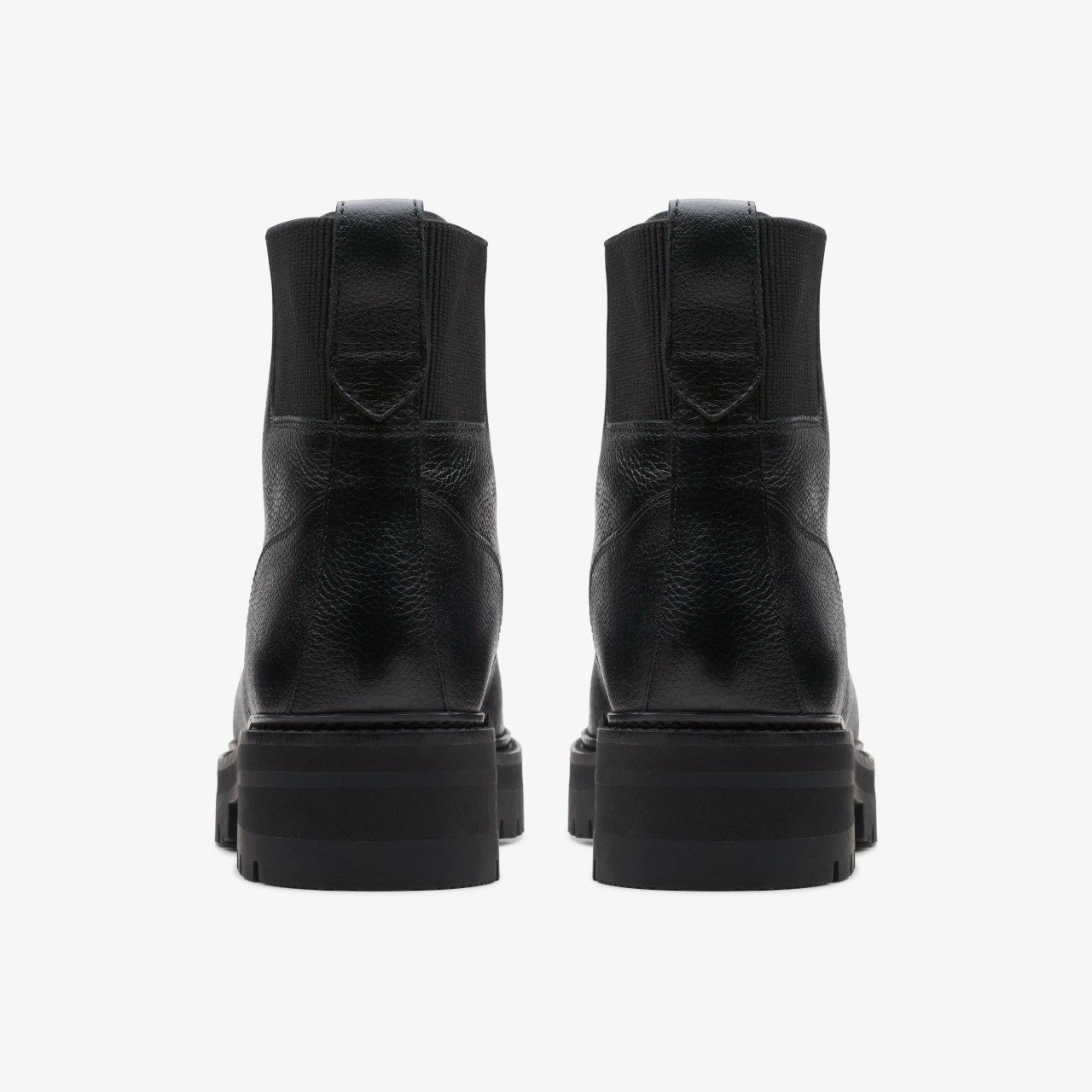 Orianna Mid Black Warmlined Leather Clarks Women