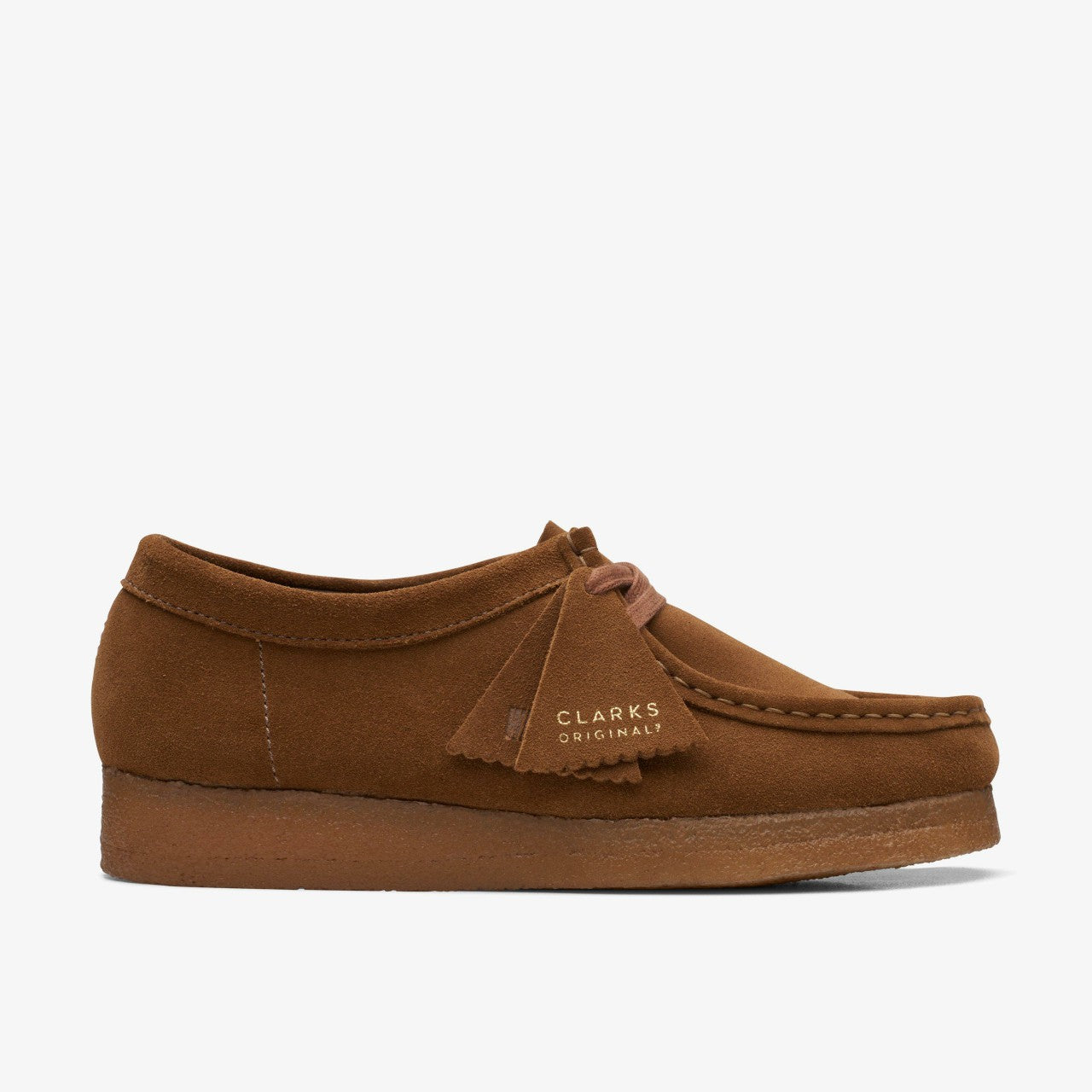 Wallabee Cola Suede Clarks Women