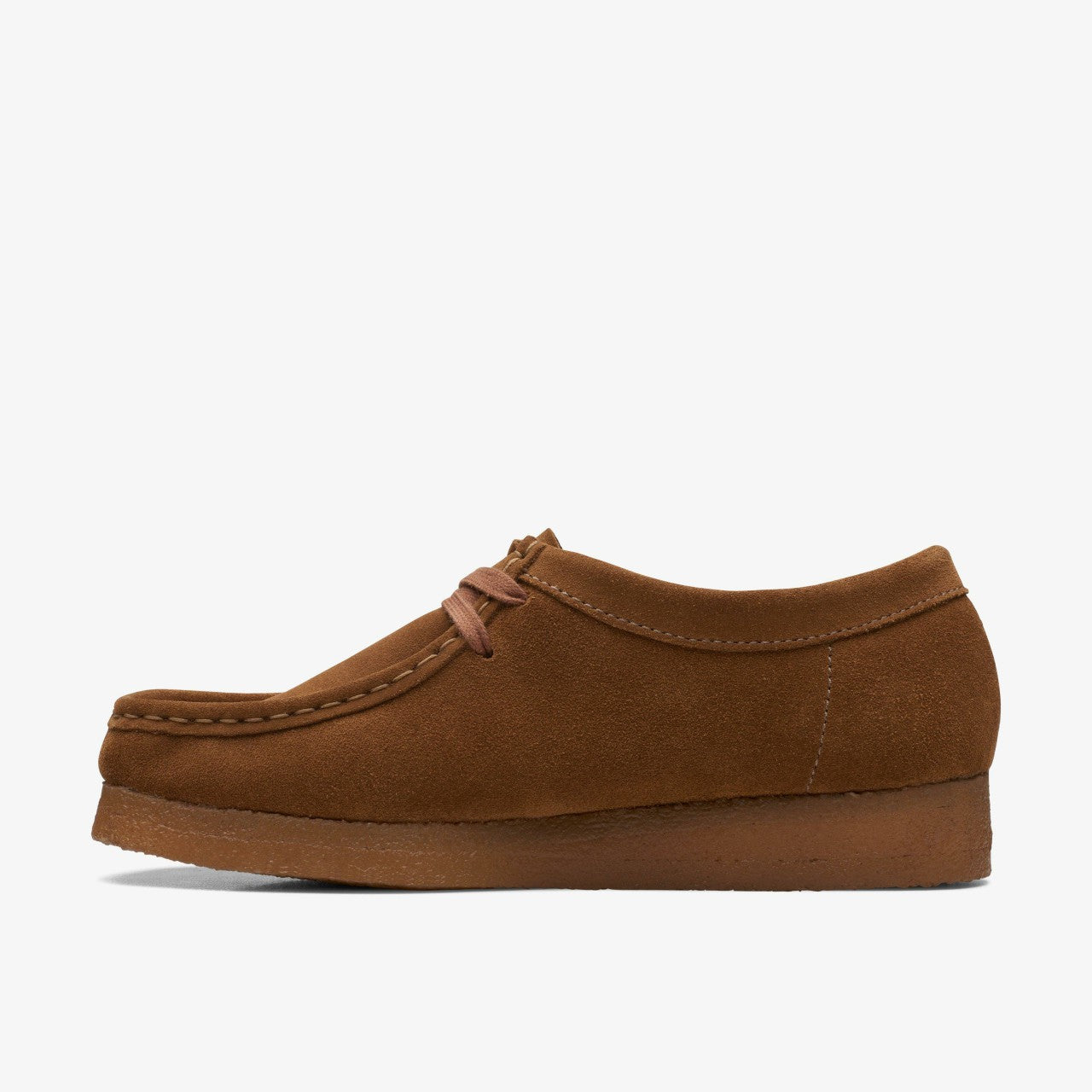 Wallabee Cola Suede Clarks Women