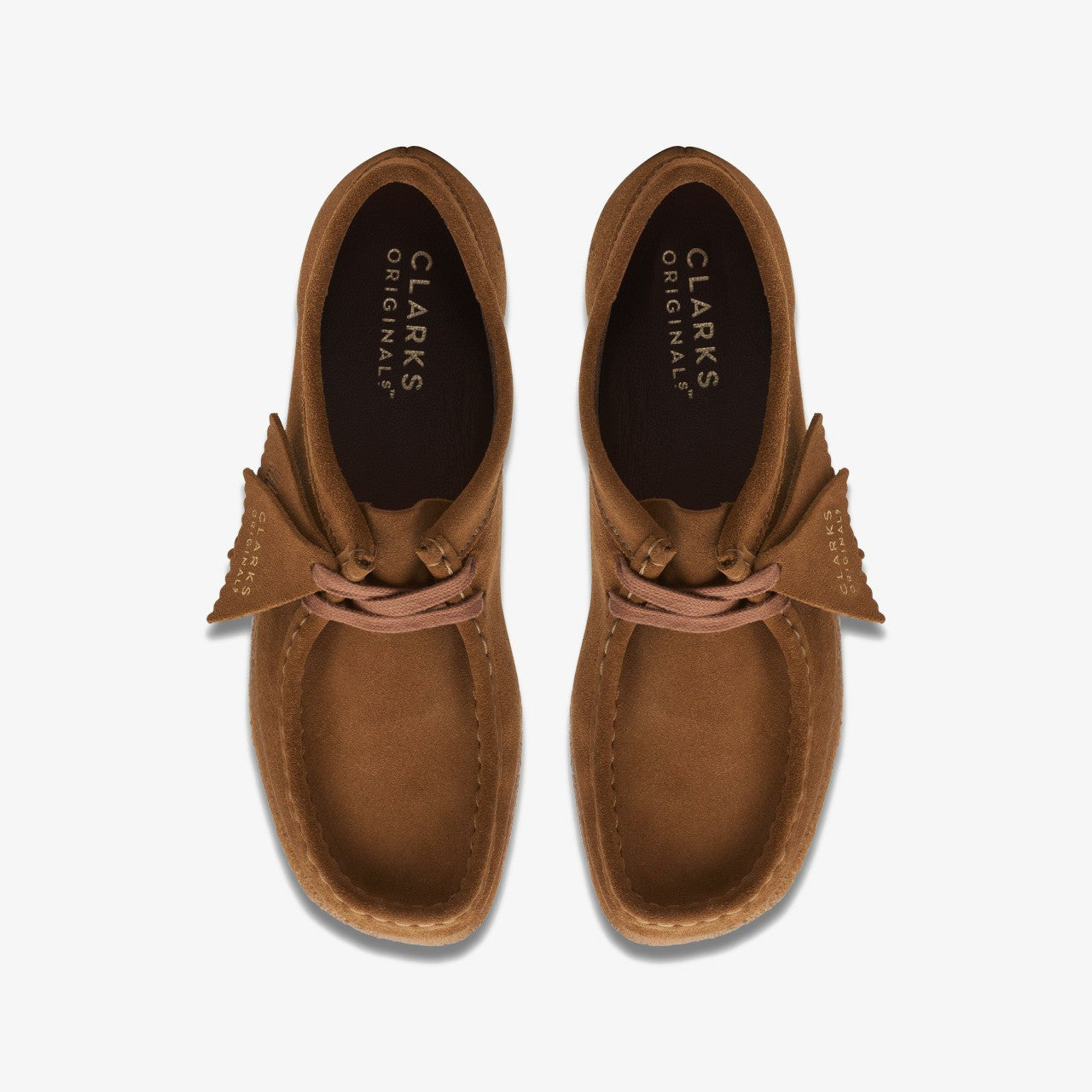 Wallabee Cola Suede Clarks Women