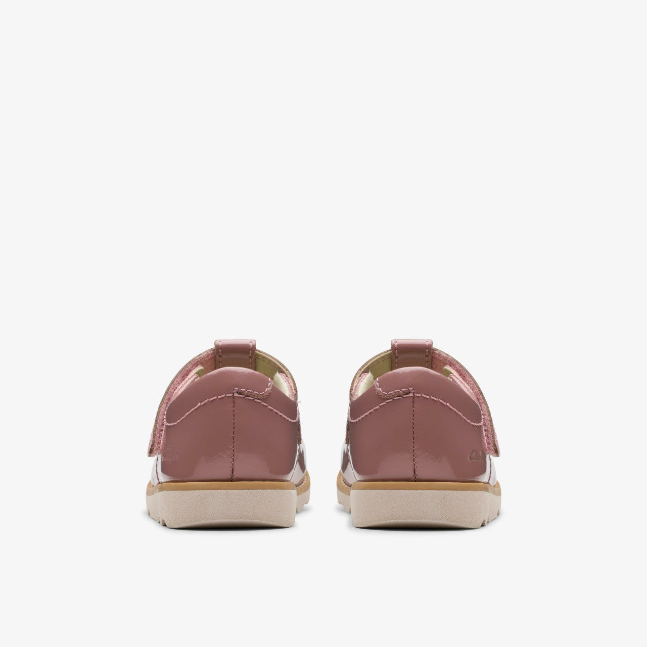 Crown Teen Toddler Dusty Pink Patent Clarks Kids