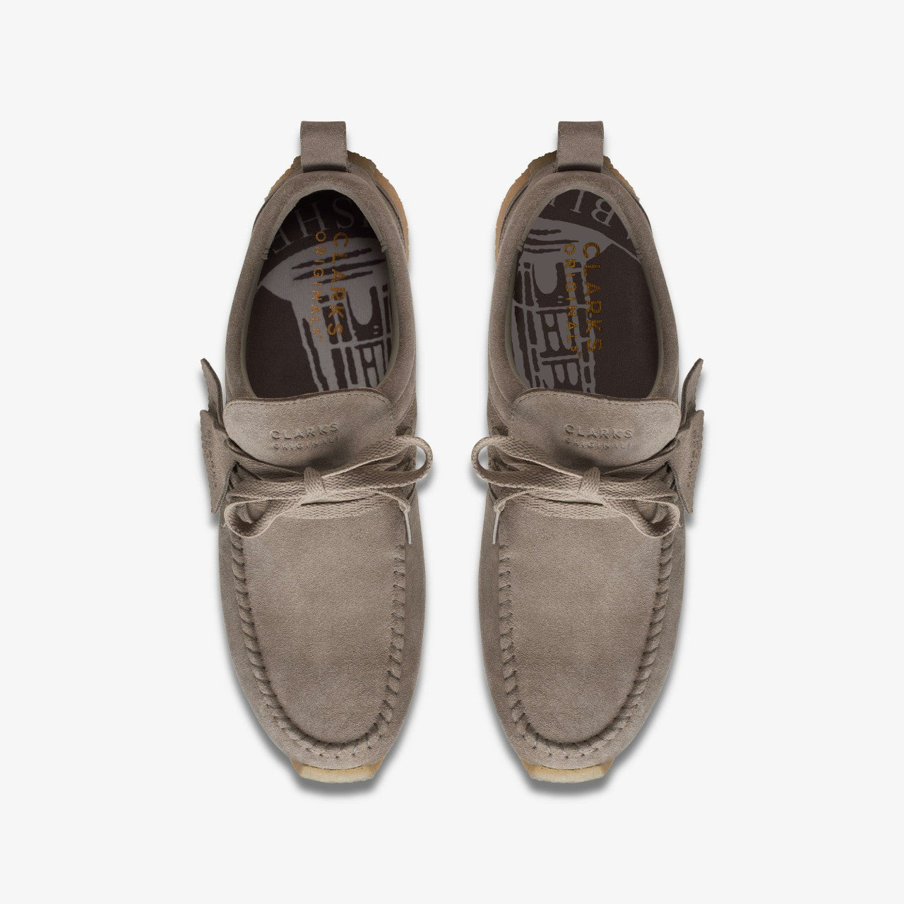 Maycliffe Grey Suede Clarks Men