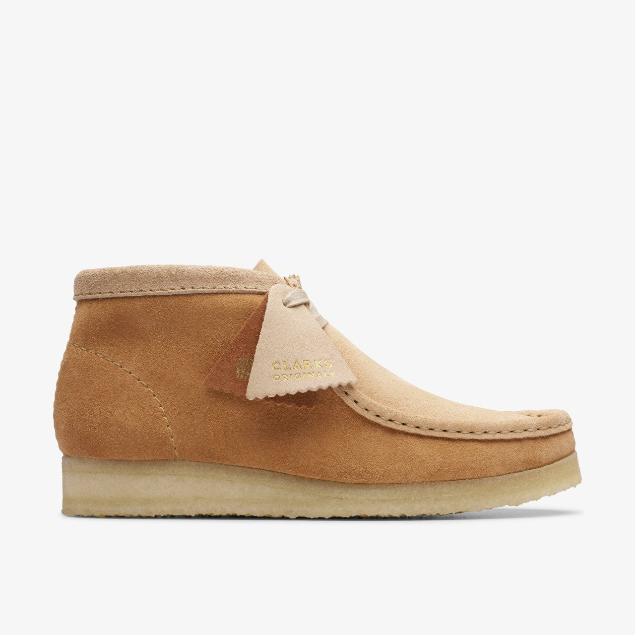 Wallabee Boot Tan Combination Clarks Women