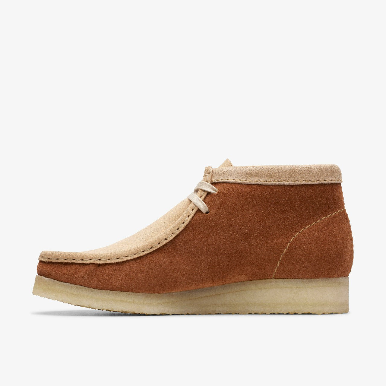 Wallabee Boot Tan Combination Clarks Women