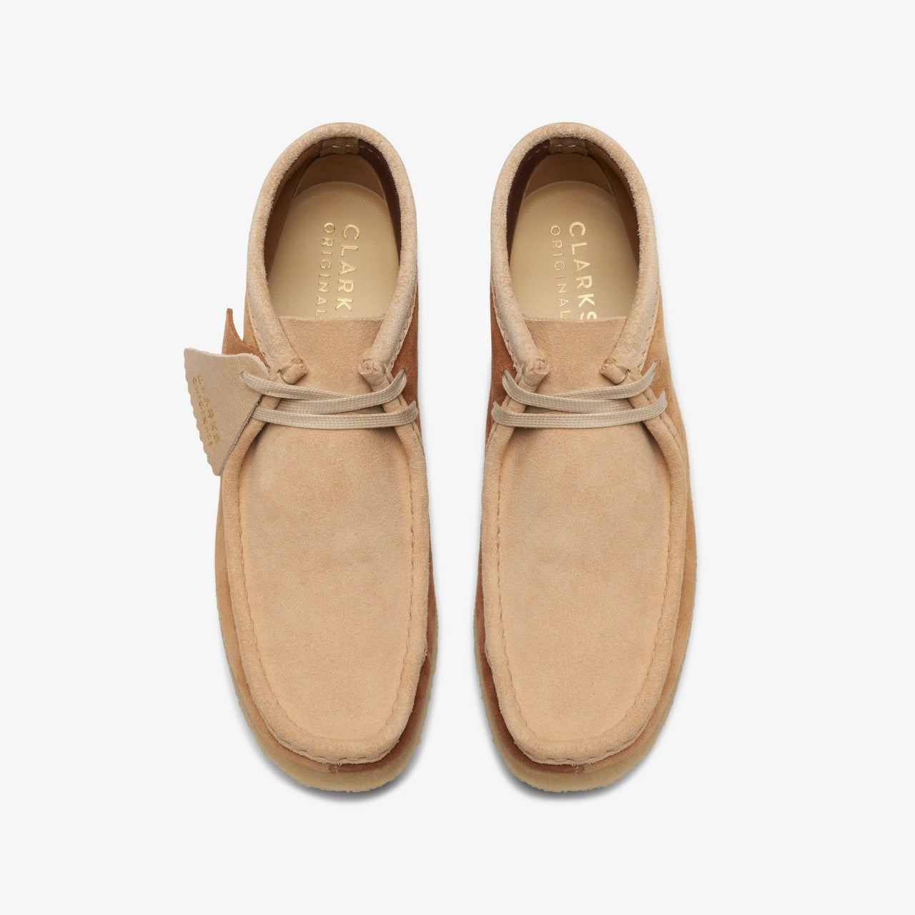 Wallabee Boot Tan Combination Clarks Women