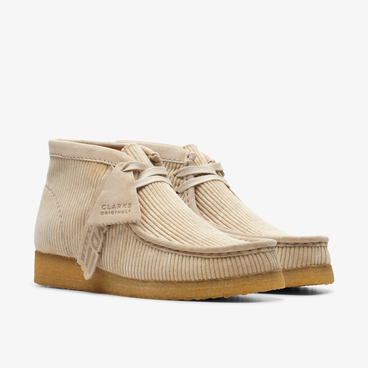 Wallabee Boot Sand Cord Clarks Women