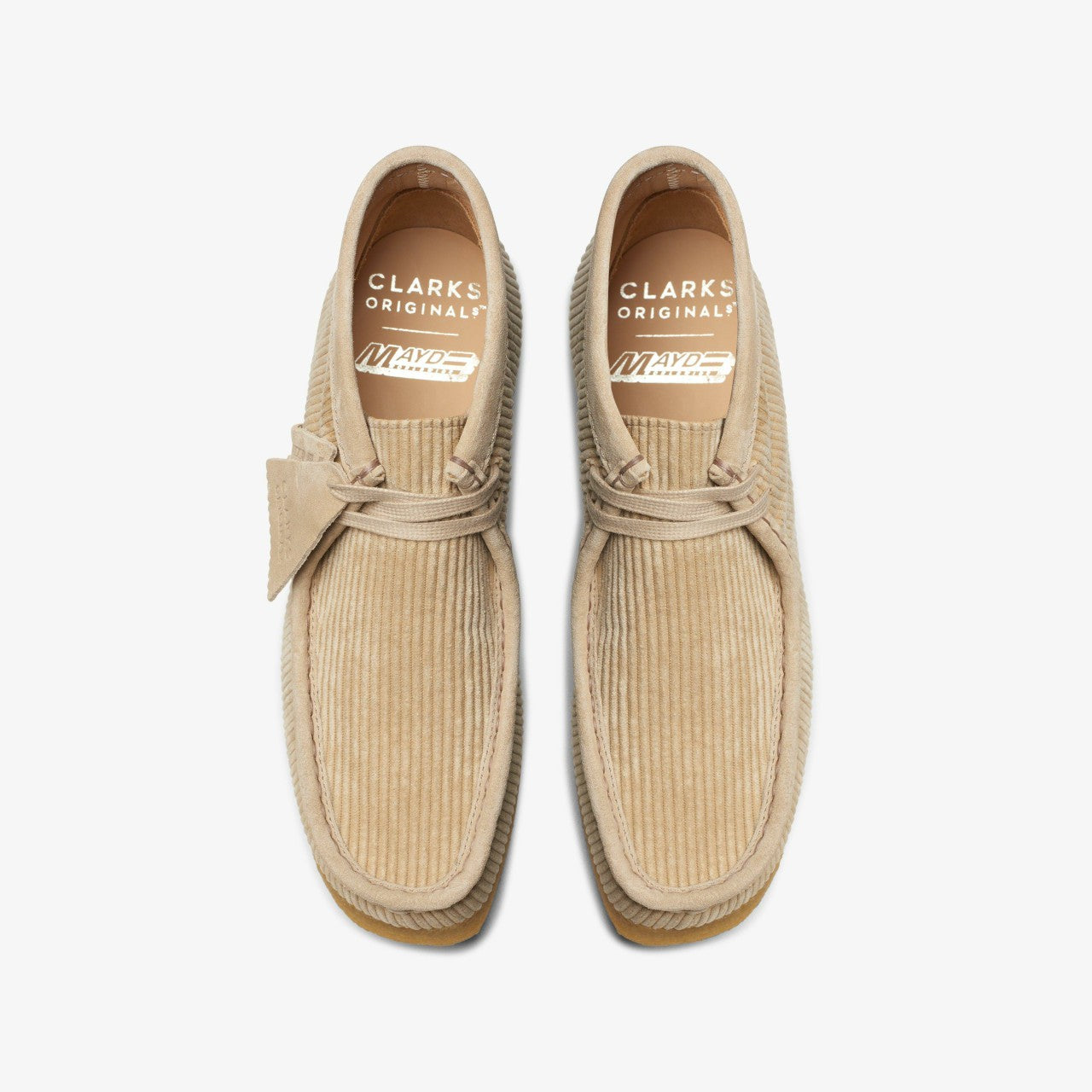 Wallabee Boot Sand Cord Clarks Women
