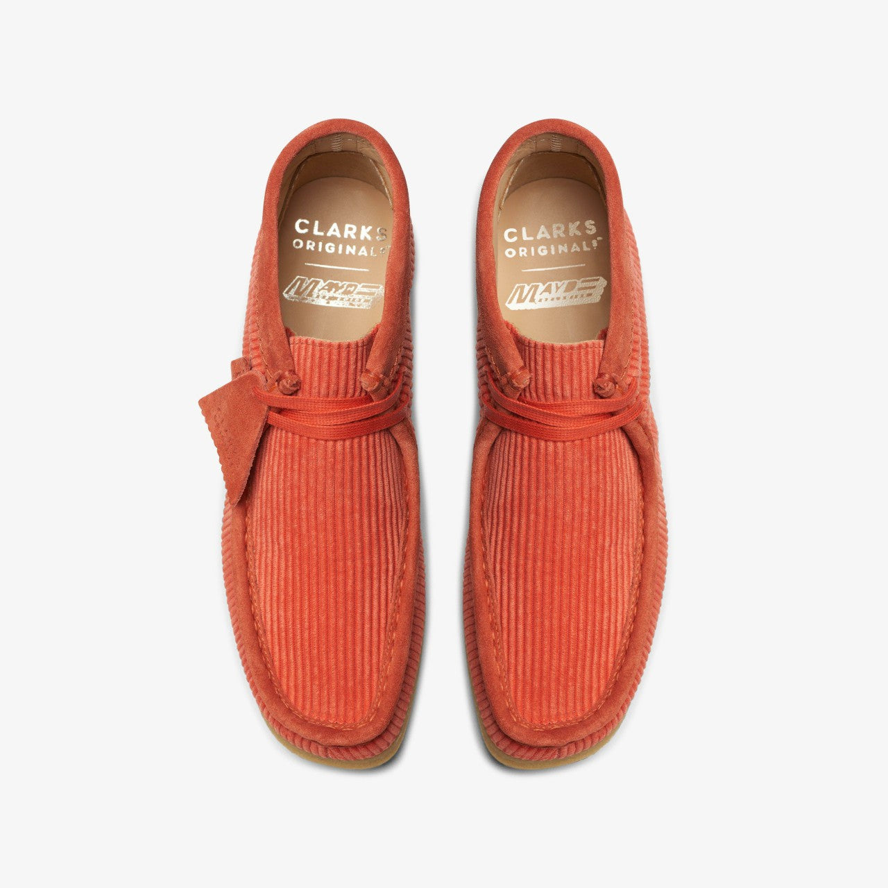 Wallabee Boot Coral Cord Clarks Women