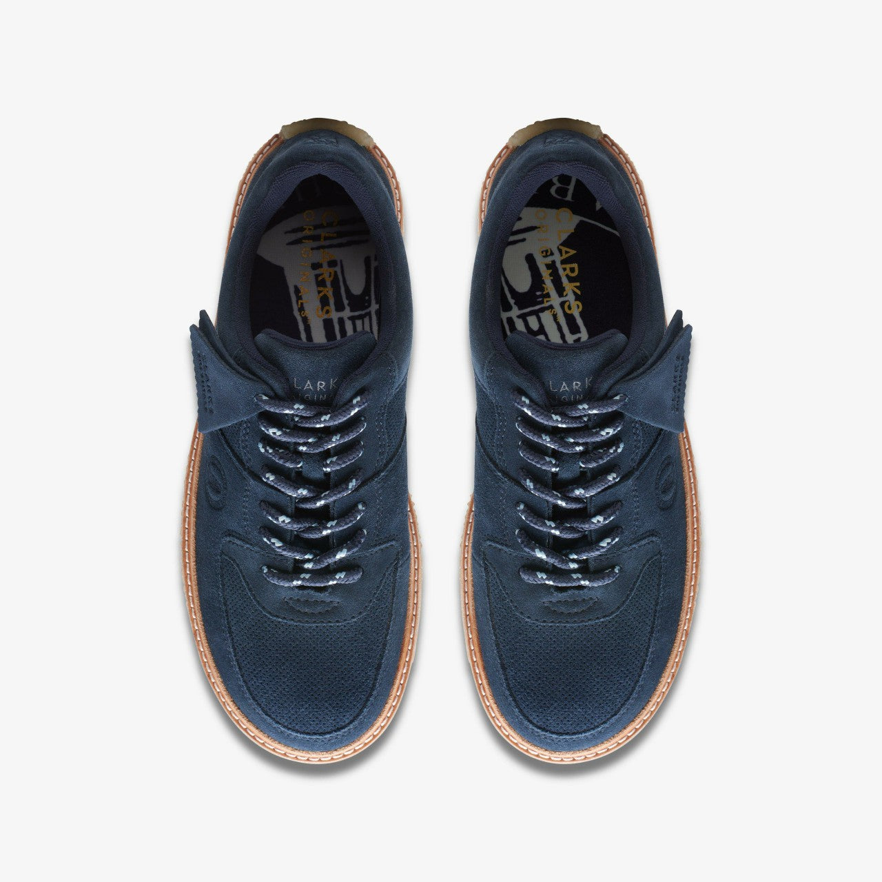 Sandford Dark Navy Clarks Women|Men