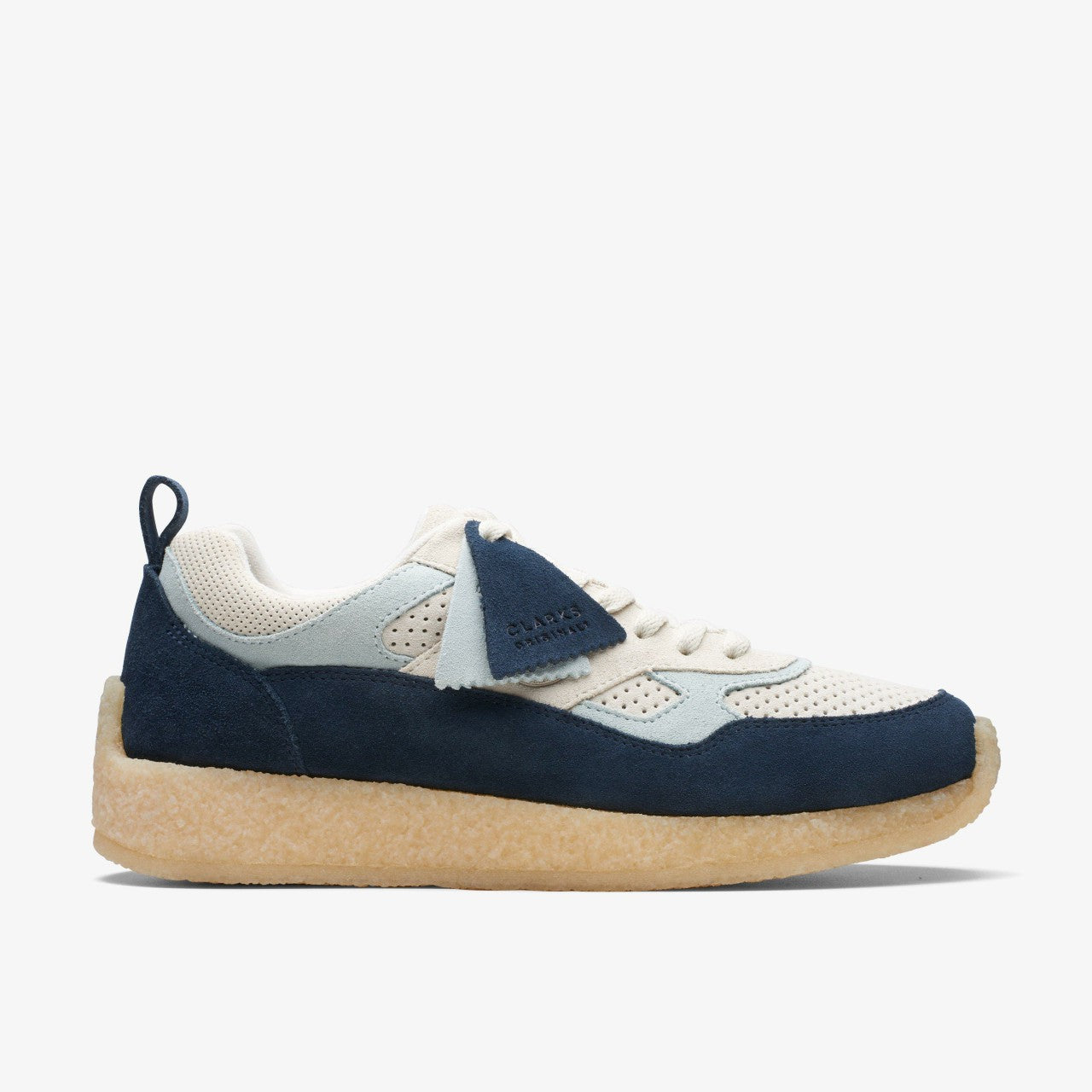Lockhill Dark Blue Combination Clarks Women|Men
