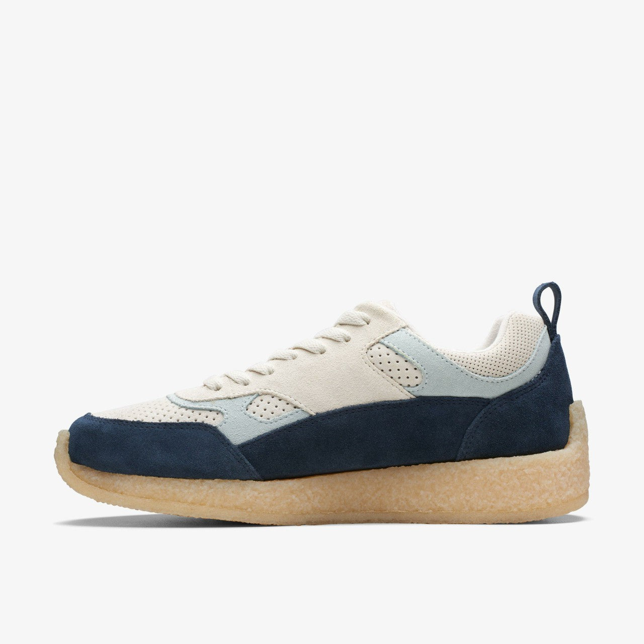 Lockhill Dark Blue Combination Clarks Women|Men