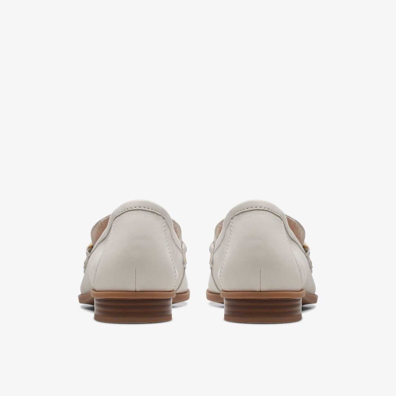 Sarafyna Iris Loafer White Leather Clarks Women