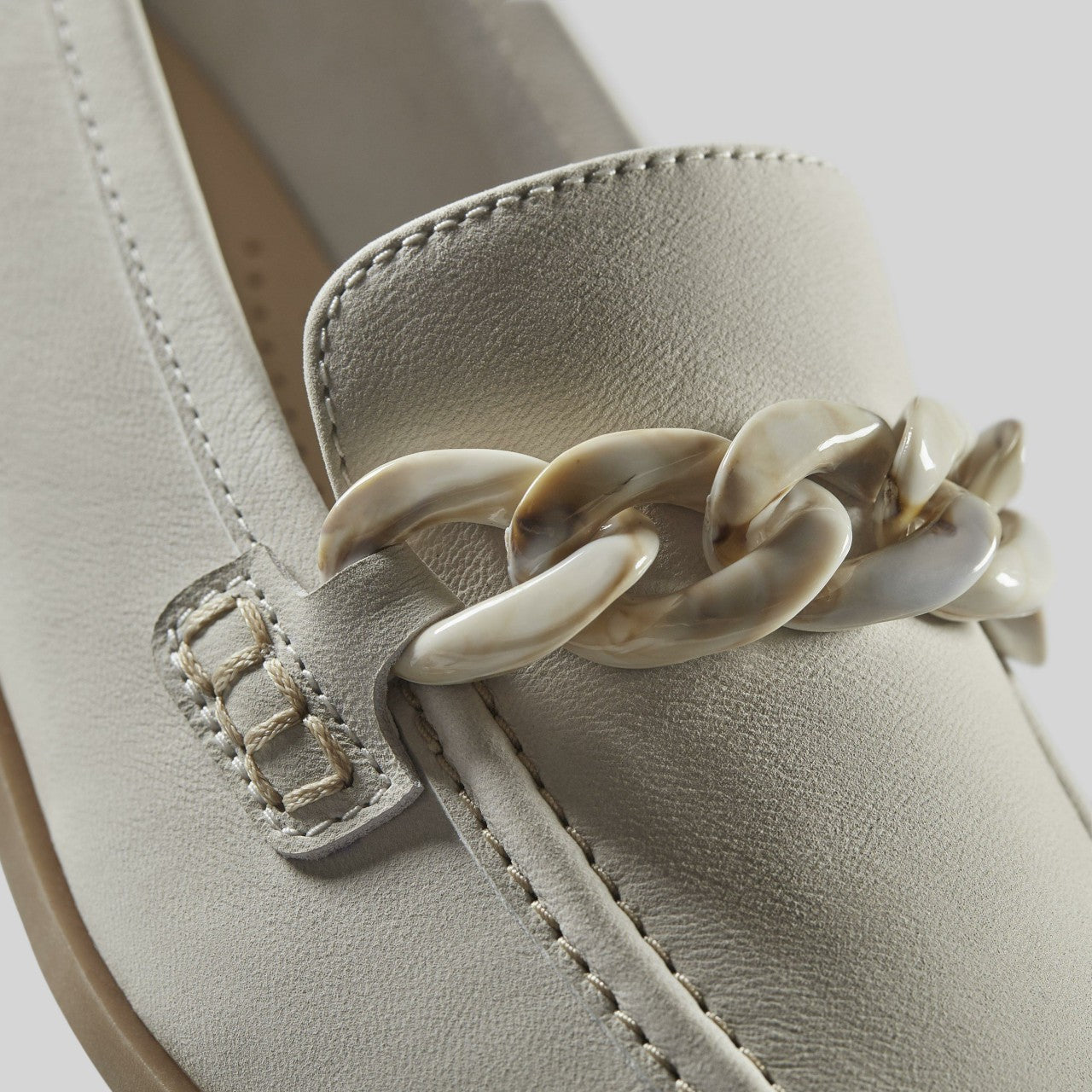 Sarafyna Iris Loafer White Leather Clarks Women