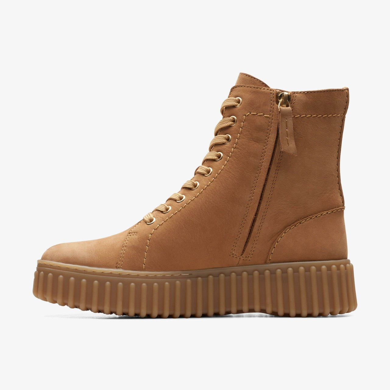 Torhill Rise Light Tan Nubuck Clarks Women