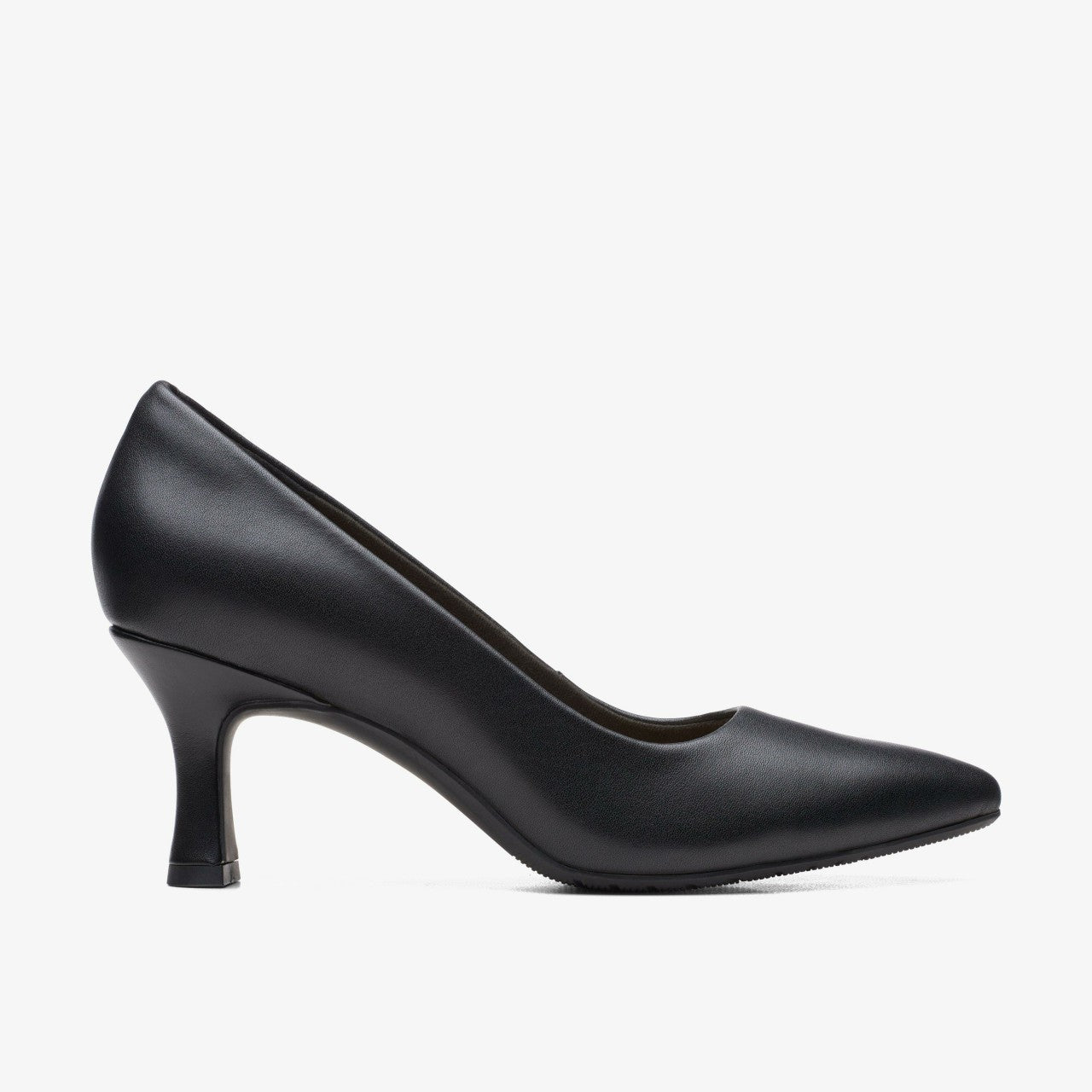 Kataleyna Gem Black Leather Clarks Women