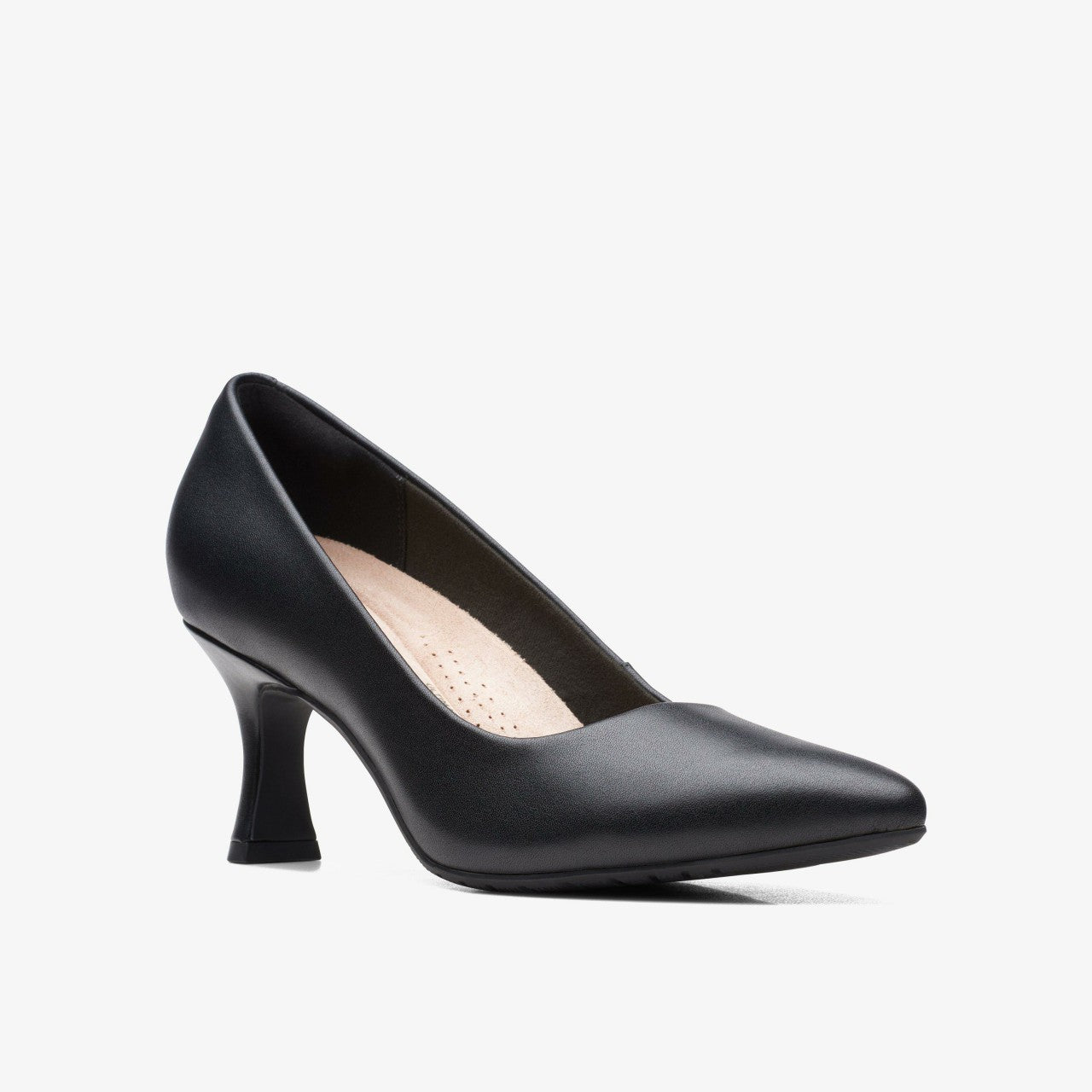 Kataleyna Gem Black Leather Clarks Women
