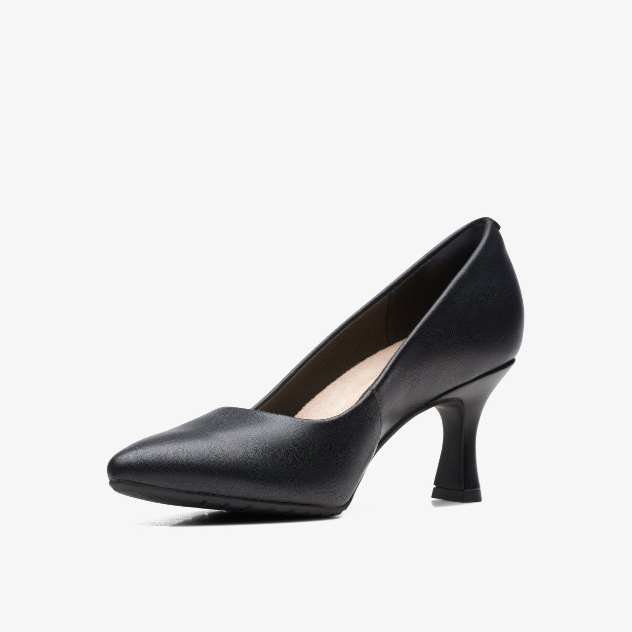 Kataleyna Gem Black Leather Clarks Women