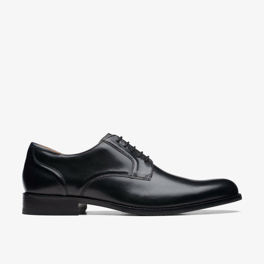Craft Arlo Lace Black Leather Clarks Men