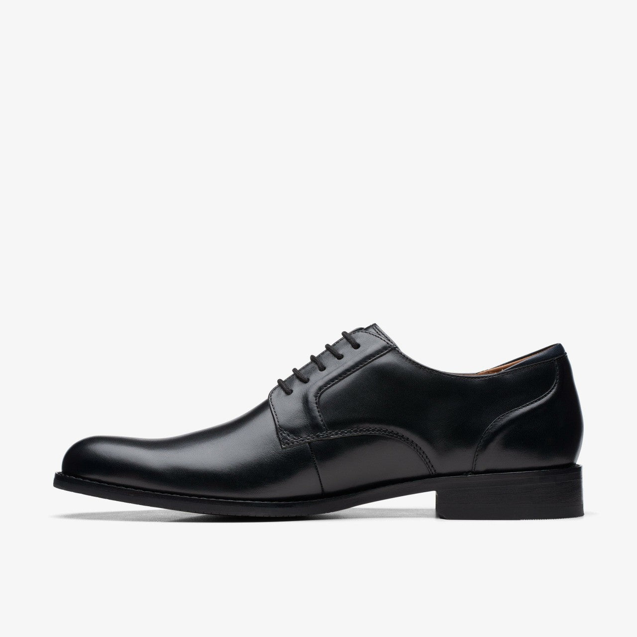 Craft Arlo Lace Black Leather Clarks Men
