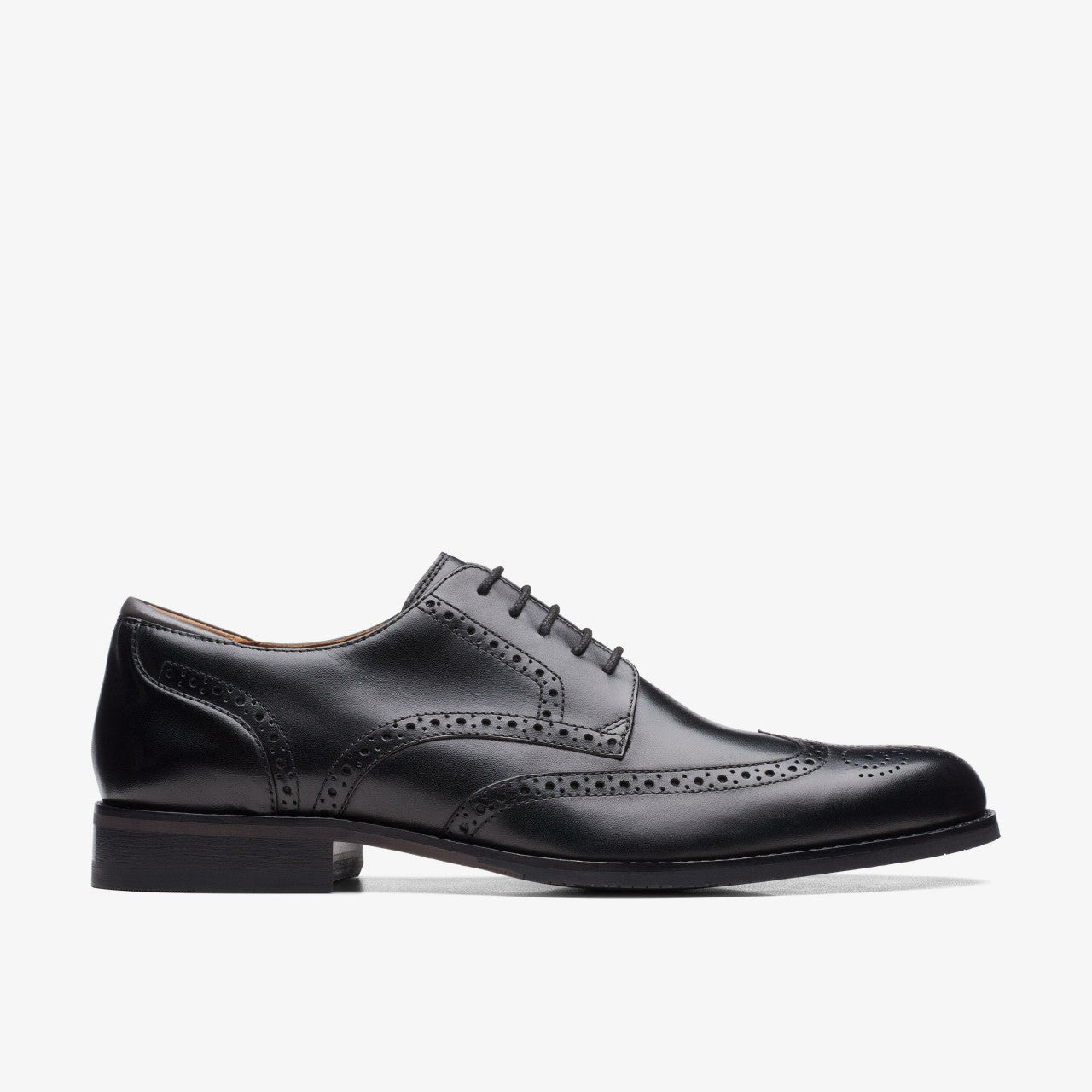 Craft Arlo Limit Brogue Black Leather Clarks Men