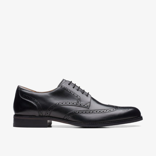 Craft Arlo Limit Brogue Black Leather Clarks Men