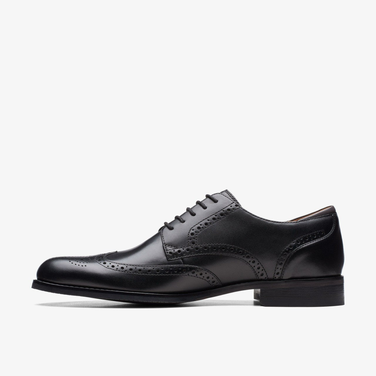 Craft Arlo Limit Brogue Black Leather Clarks Men