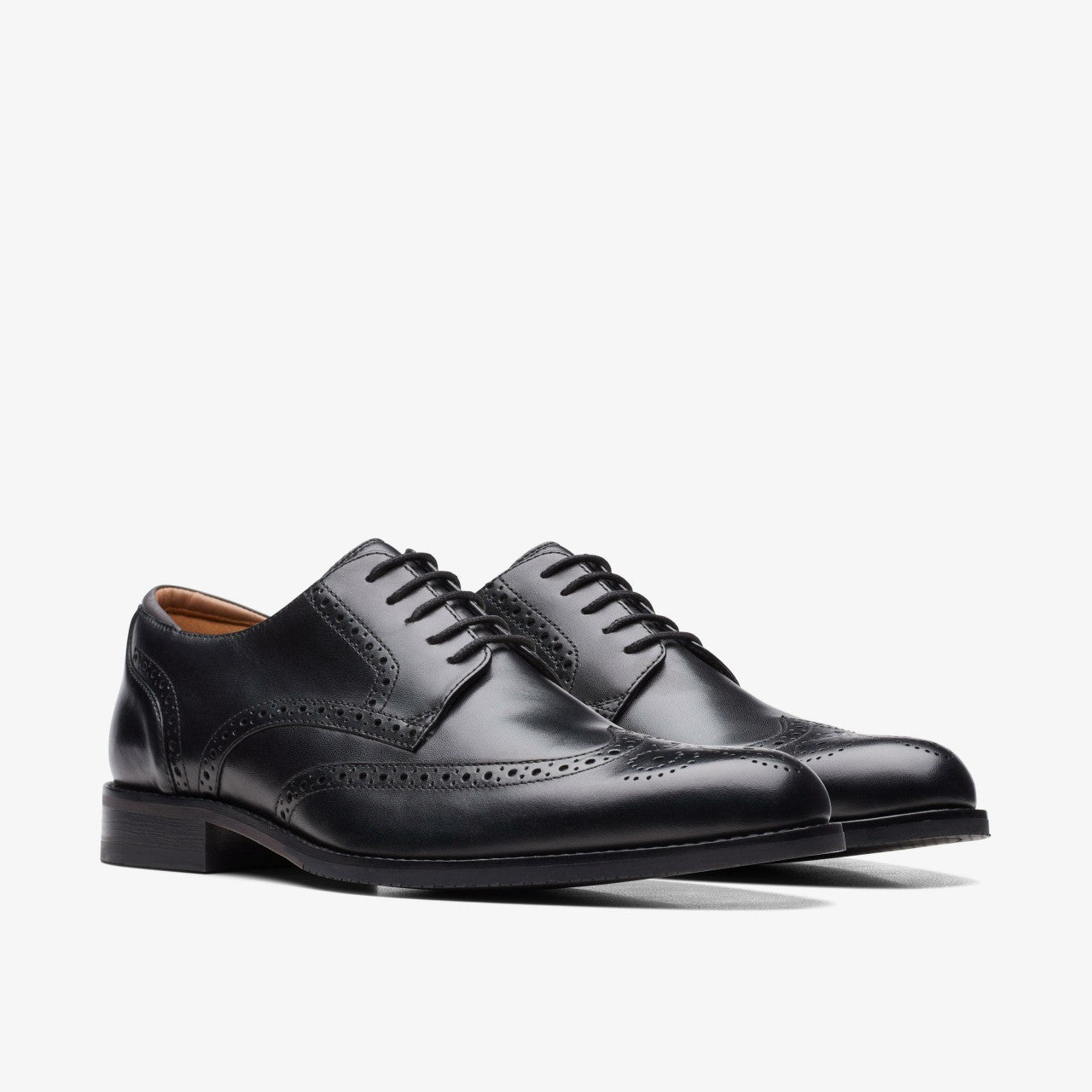 Craft Arlo Limit Brogue Black Leather Clarks Men
