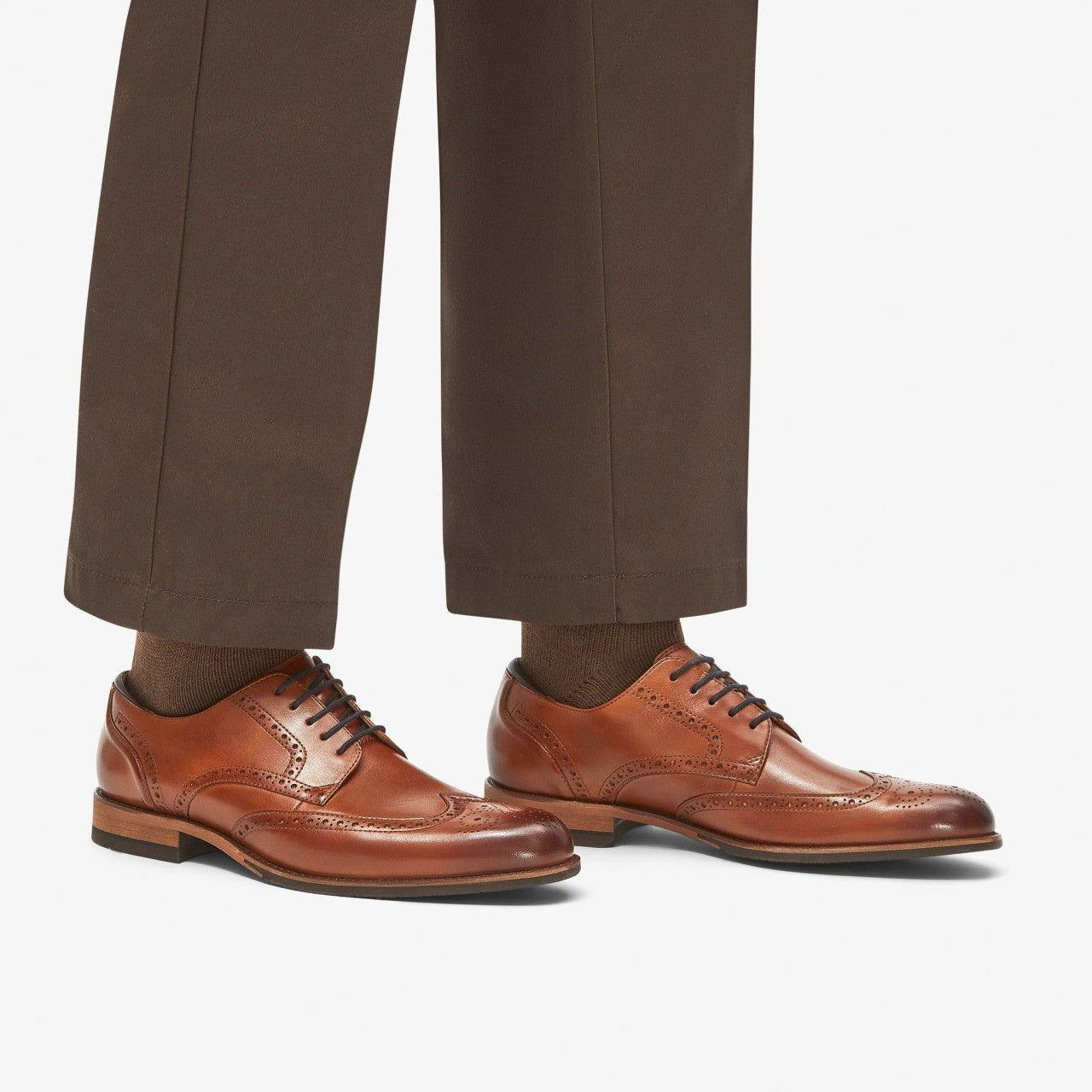 Craft Arlo Limit Brogue Tan Leather Clarks Men