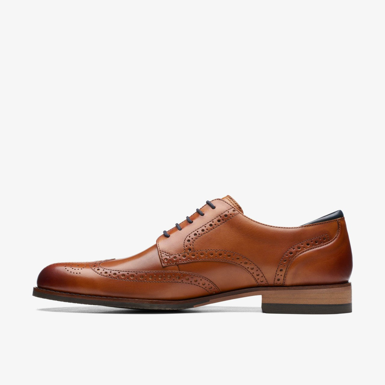 Craft Arlo Limit Brogue Tan Leather Clarks Men
