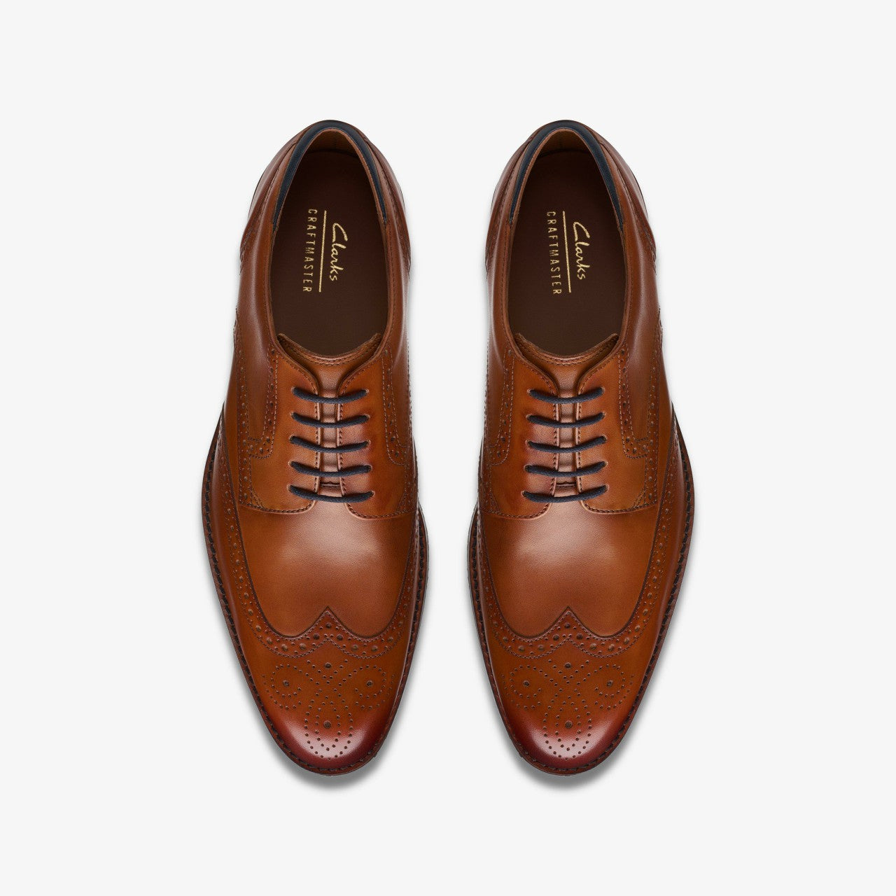Craft Arlo Limit Brogue Tan Leather Clarks Men
