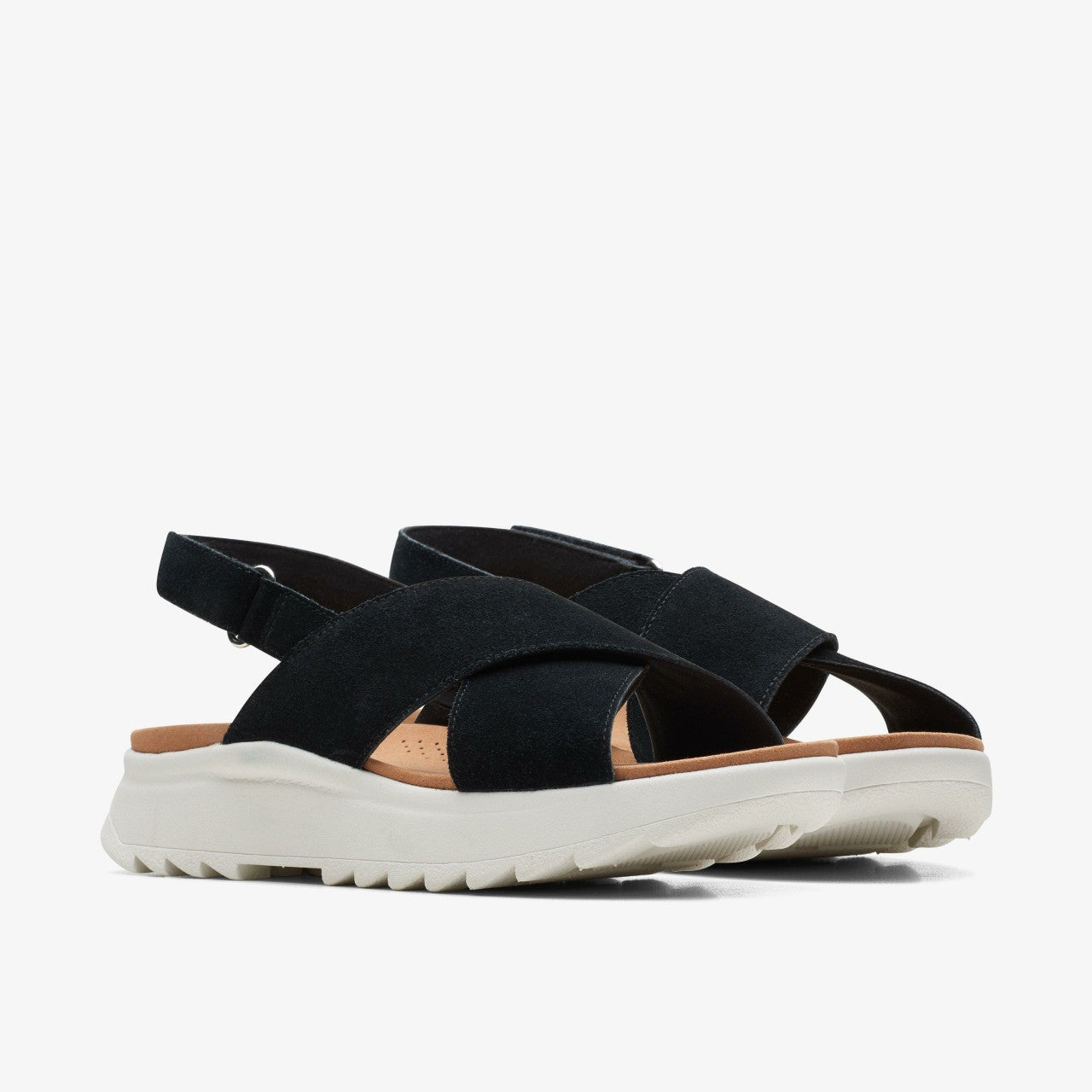 Dash Lite Wish Black Suede Clarks Women