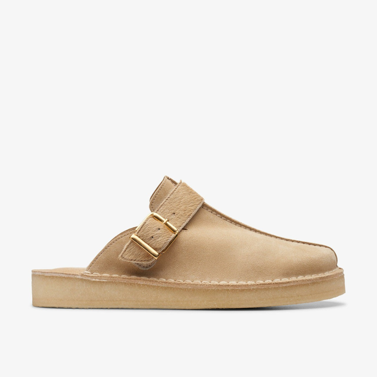 Trek Mule Taupe Interest Clarks Men