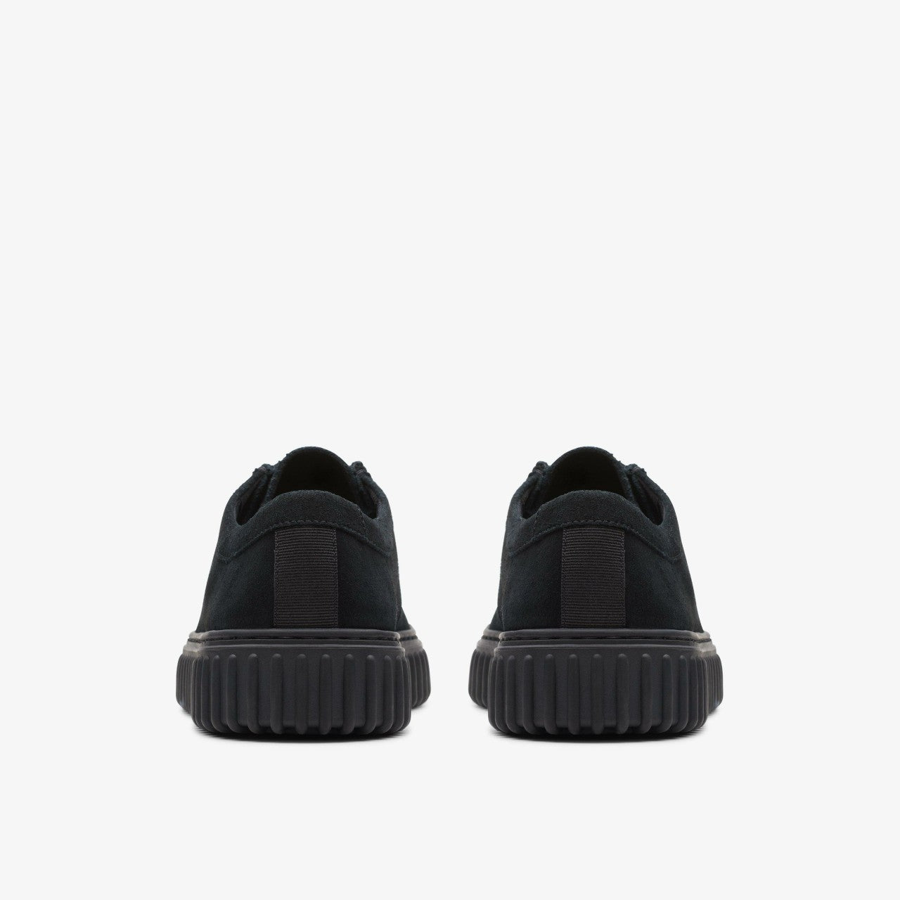 Torhill Lo Black Suede Clarks Men