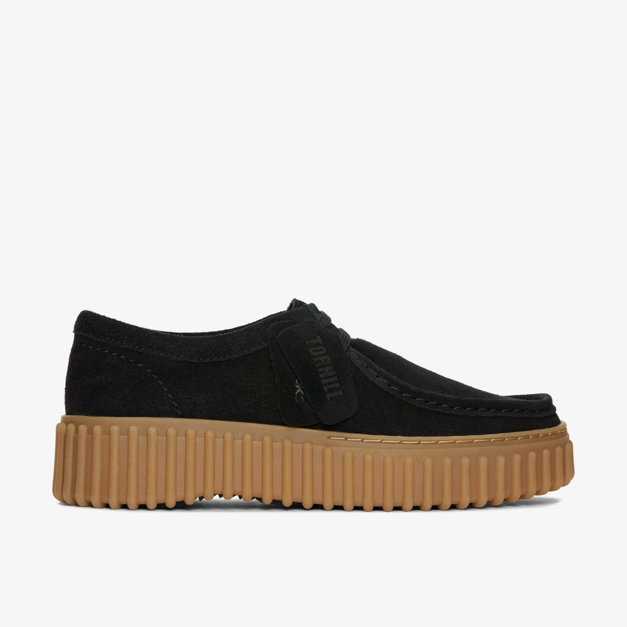 Torhill Bee Black Suede Clarks Women