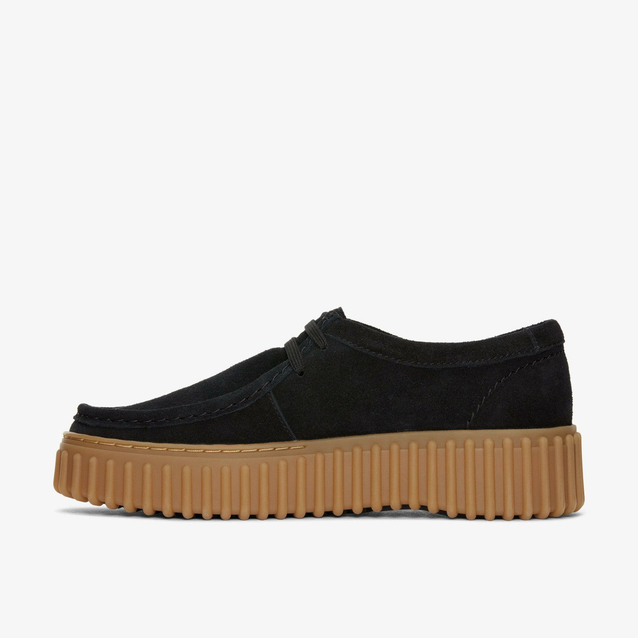 Torhill Bee Black Suede Clarks Women