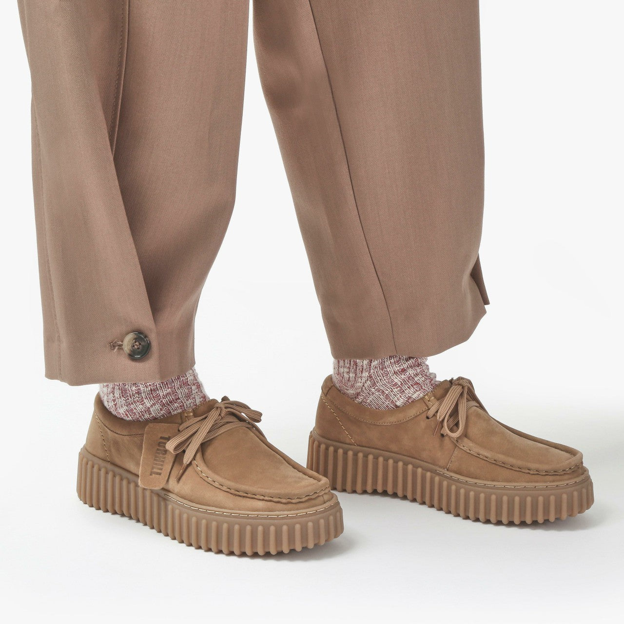 Torhill Bee Light Tan Nubuck Clarks Women