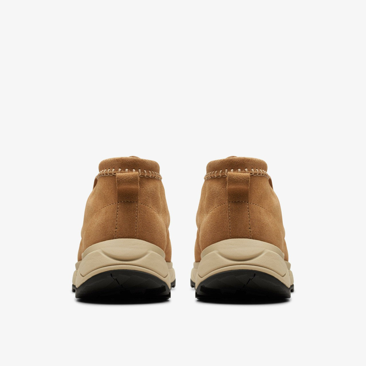 Wallabee Eden Dark Sand Suede Clarks Men